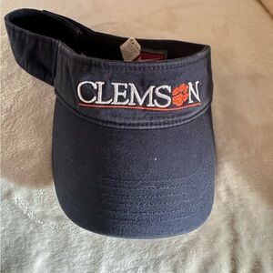 Clemson Tigers visor Brand=Nike Color=Blue adjustable.
